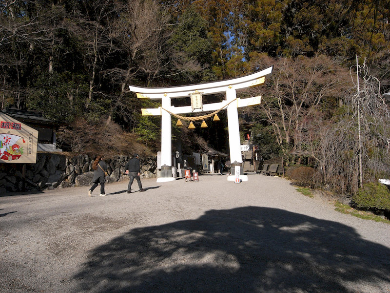 宝登山鳥居