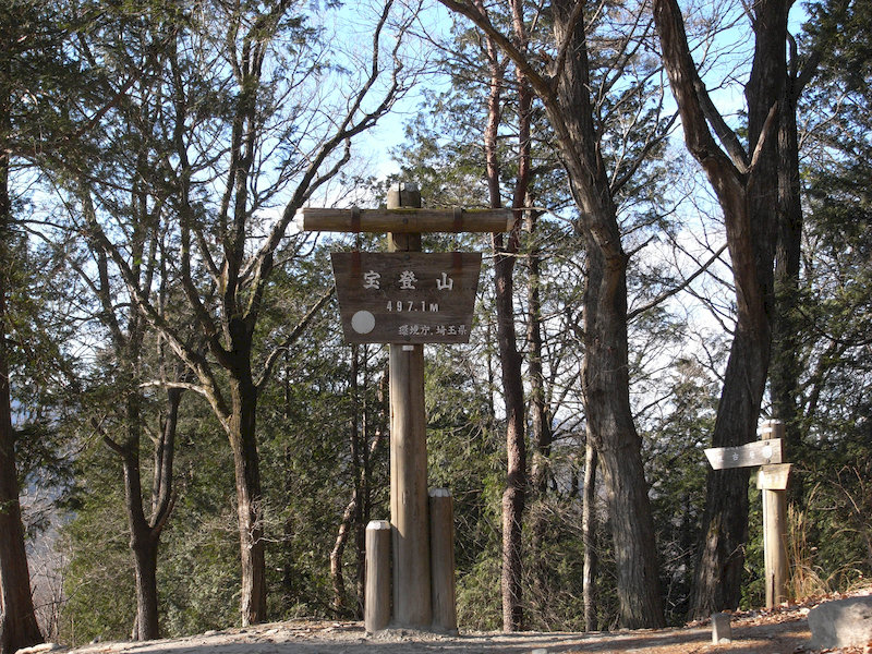 宝登山山頂